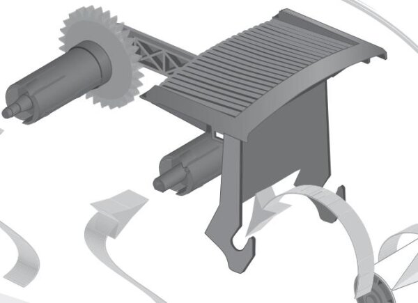 Farbbandaufnahme für SD und CD-Serie