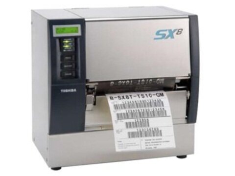 B-SX8T-TS12-QM-R - Etikettendrucker, Thermotransfer, 305dpi, Parallel + USB + Ethernet, Farbbandoptimierung