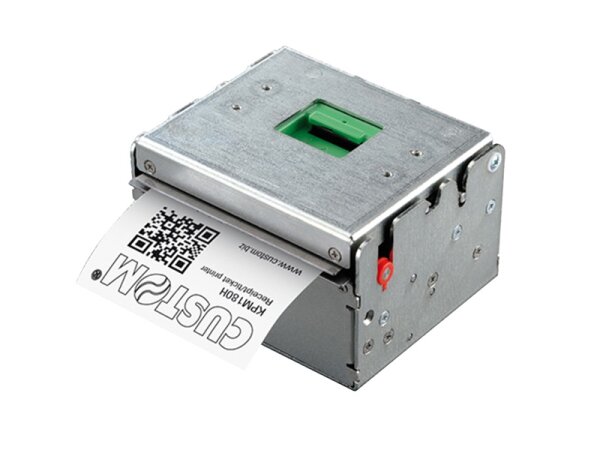 KPM180H - Einbaudrucker mit Abschneider und Ejektor, thermodirekt, 82.5mm, USB + RS232 + Ethernet