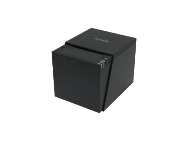 A6 - Thermo-Bondrucker, 80mm, USB + RS232 + Ethernet, schwarz