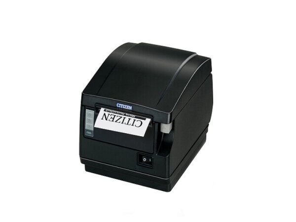 CT-S651II - Bondrucker mit Abschneider, Frontausgabe, thermodirekt, ohne Schnittstelle, schwarz
