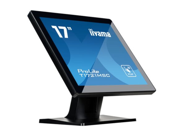PROLITE T1721MSC-B2 - 17" Touchmonitor, PCAP, 10 Touchpunkte, schwarz