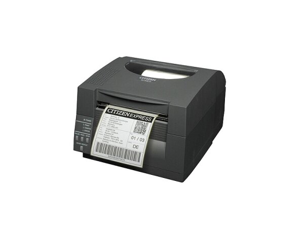 CL-S531II - Etikettendrucker, Thermodirekt, 300dpi, USB + RS232, schwarz
